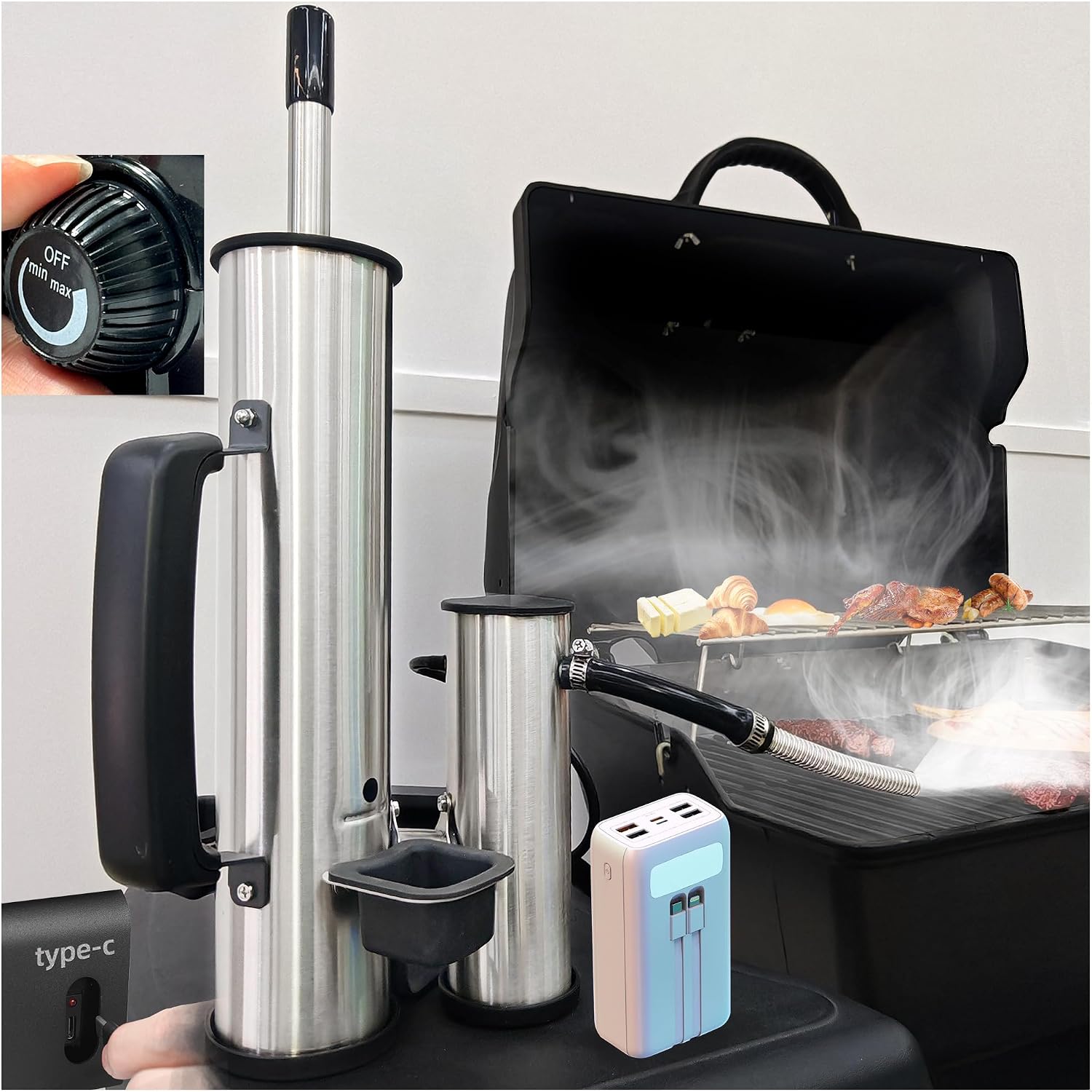 Advanced Smoke Tube for Pellet Smoker