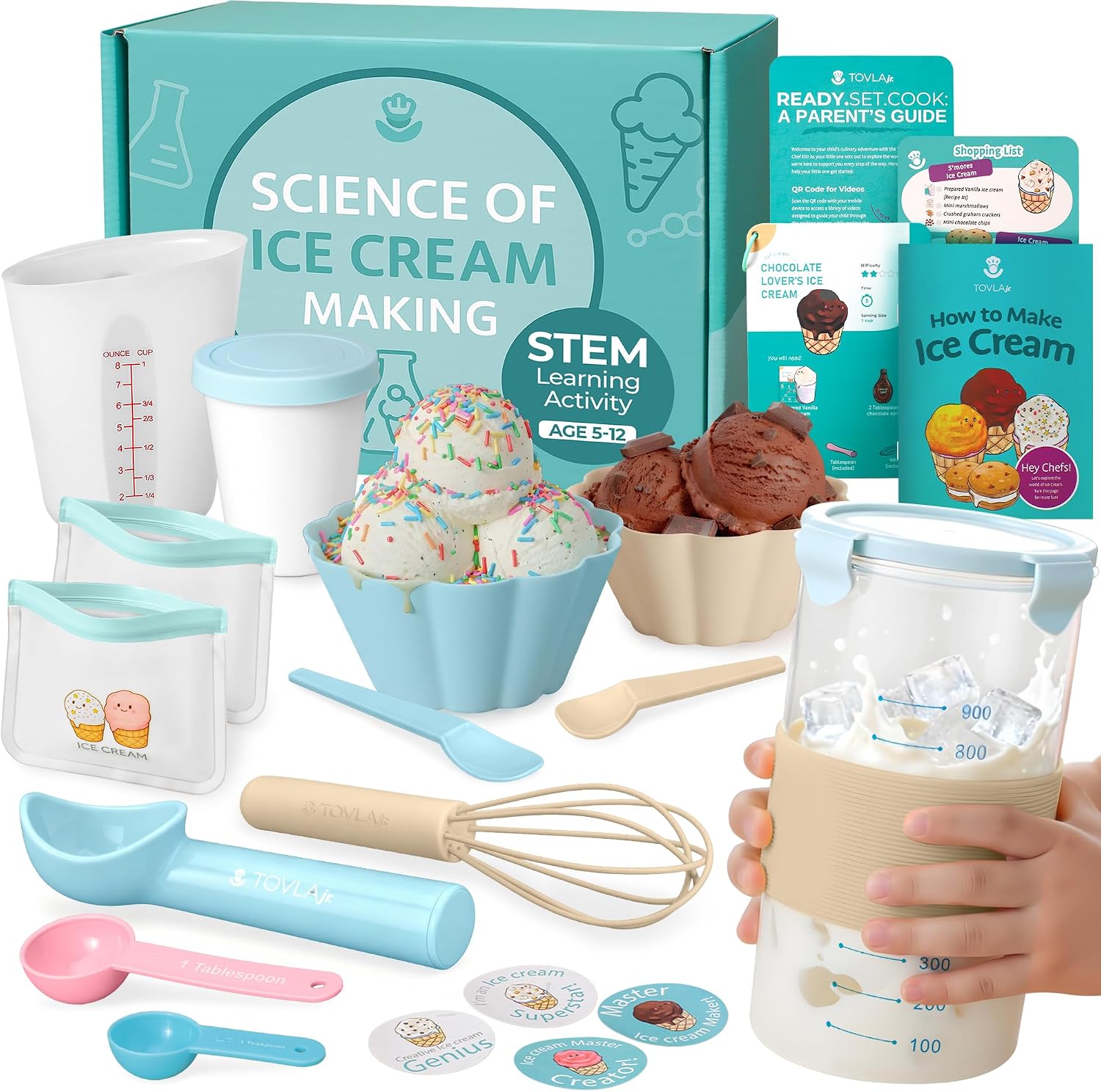 Tovla Jr. Kids Ice Cream Science Maker Kit