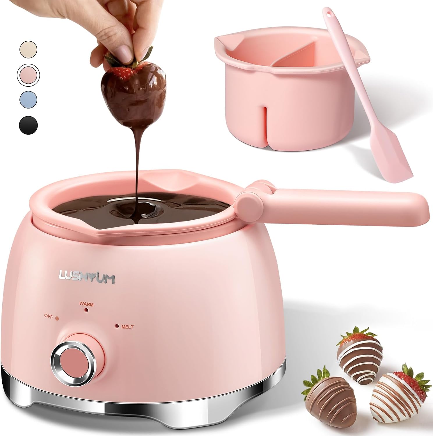 LUSHYUM Electric Chocolate Melting Pot