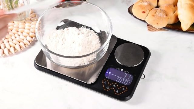 Rechargeable Digital Dual Platform Food Kitchen Scales Weight