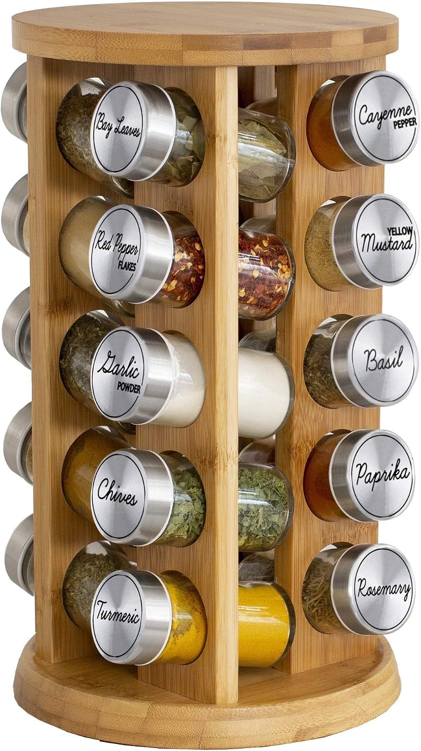 Orii 20 Jar Spice Rack with Spices Included