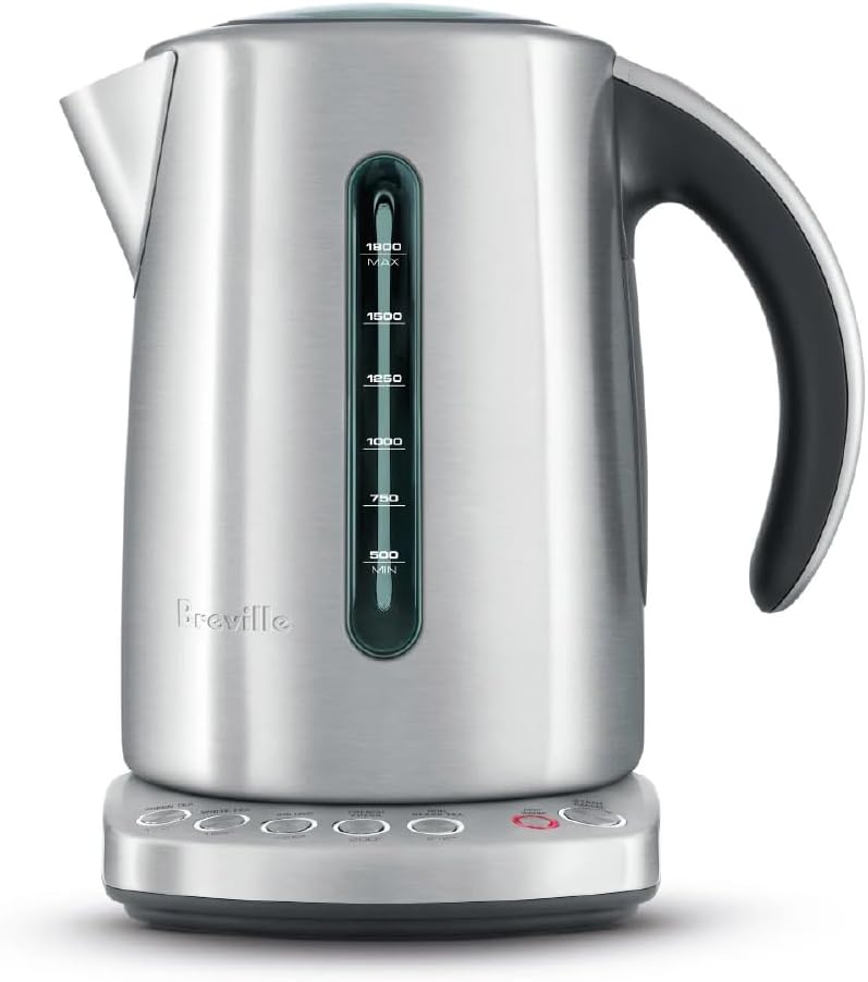  Breville BKE820XL IQ Kettle Electric in action — our testing setup