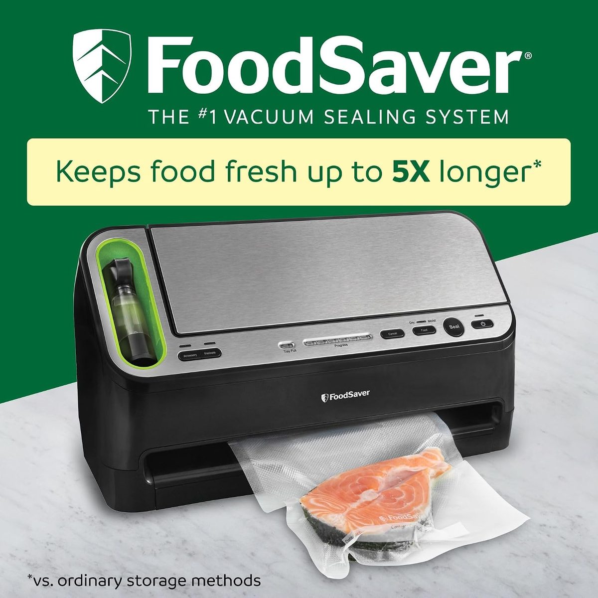  FoodSaver V4840 2-in-1 Vacuum Sealer — ideal for any modern kitchen