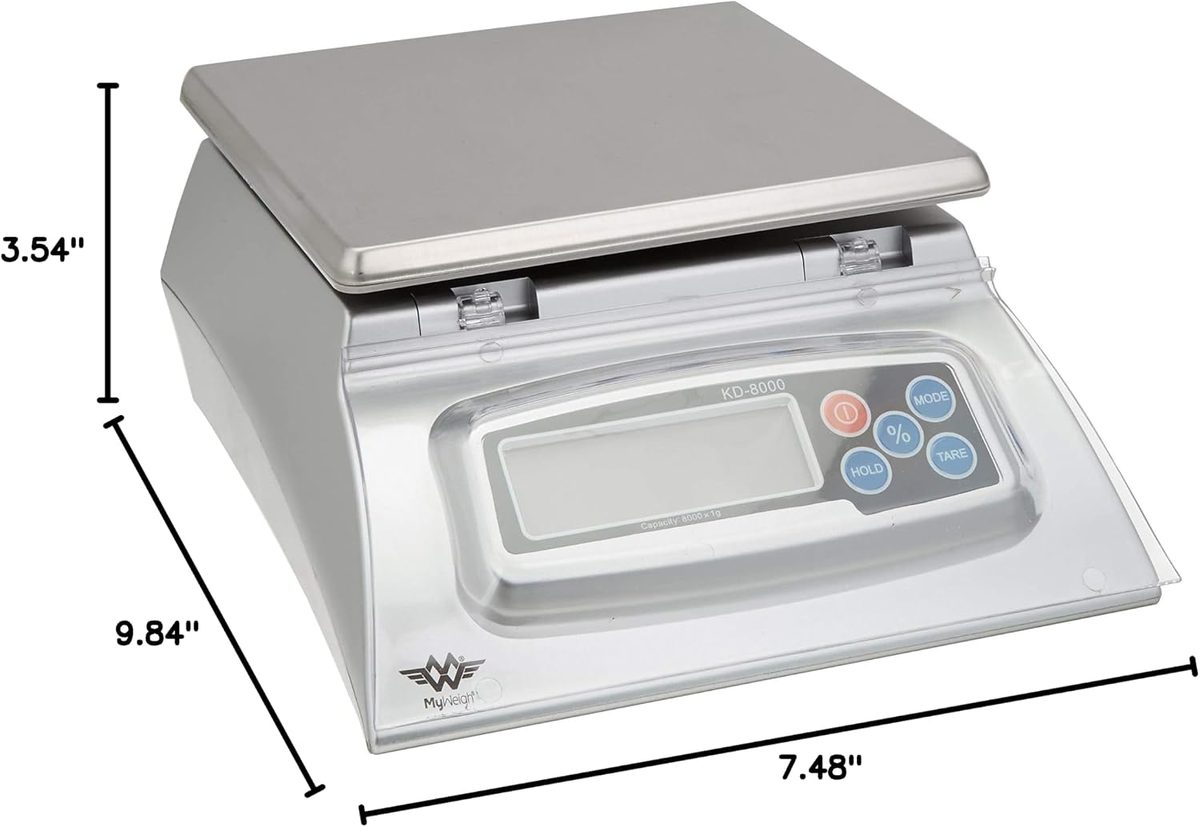 My Weigh KD-8000 Bakers Math Kitchen Scale — ideal for any modern kitchen