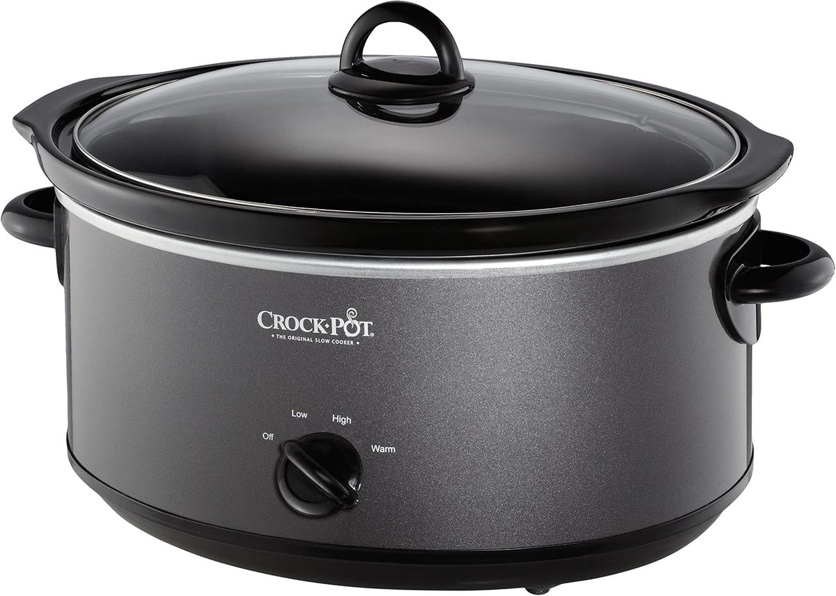  Crock-Pot 8-Quart Manual Slow Cooker — perfect for family meals