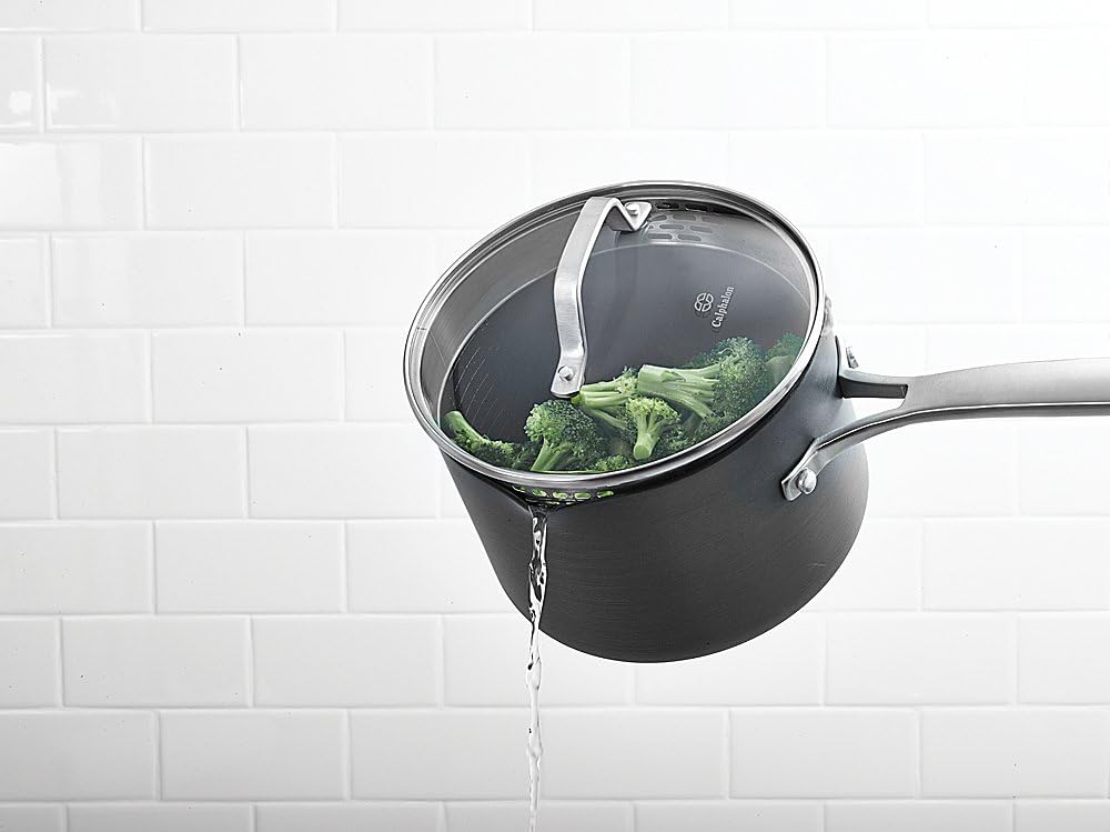  Calphalon Premier Space-Saving 2.5-Qt Saucepan with Lid — ideal for any modern kitchen