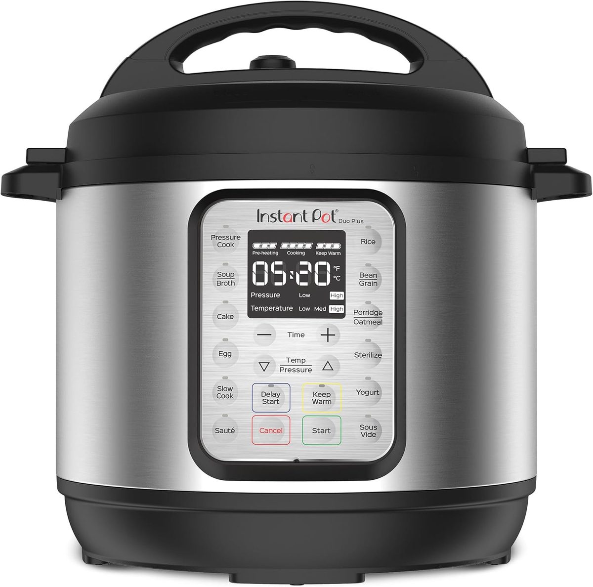  Instant Pot Duo Plus 9-in-1 Electric Pressure Cooker 6 Quart in action — our testing setup