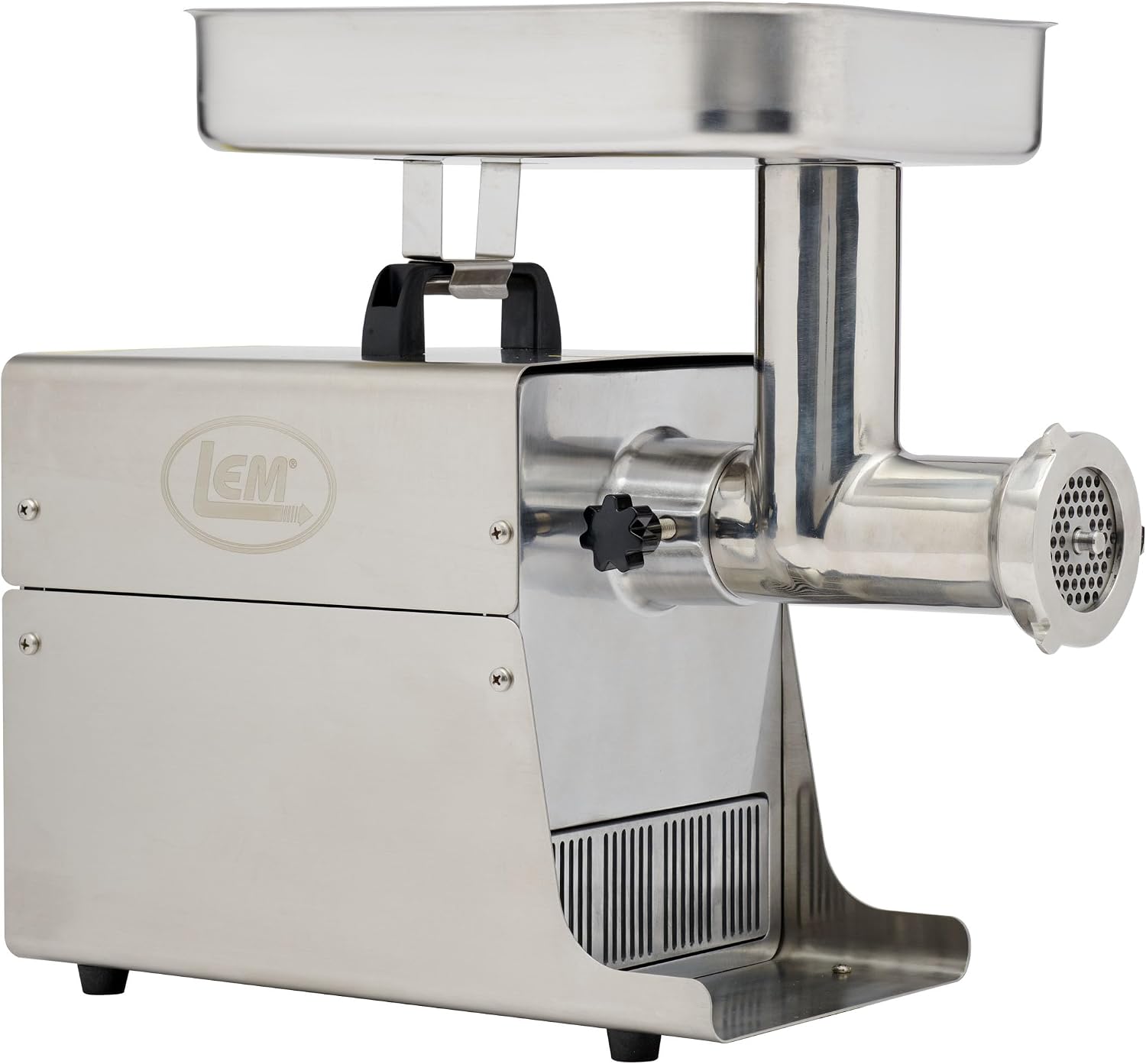  STX Turboforce 3000 Meat Grinder in action — our testing setup