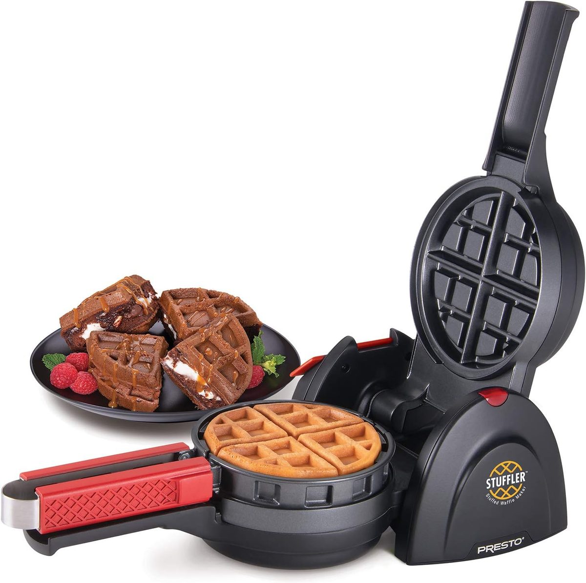  Build Quality & Design Details: Inspecting the materials, ergonomics, and finish of the Presto 03512 Stuffler Stuffed Waffle Maker