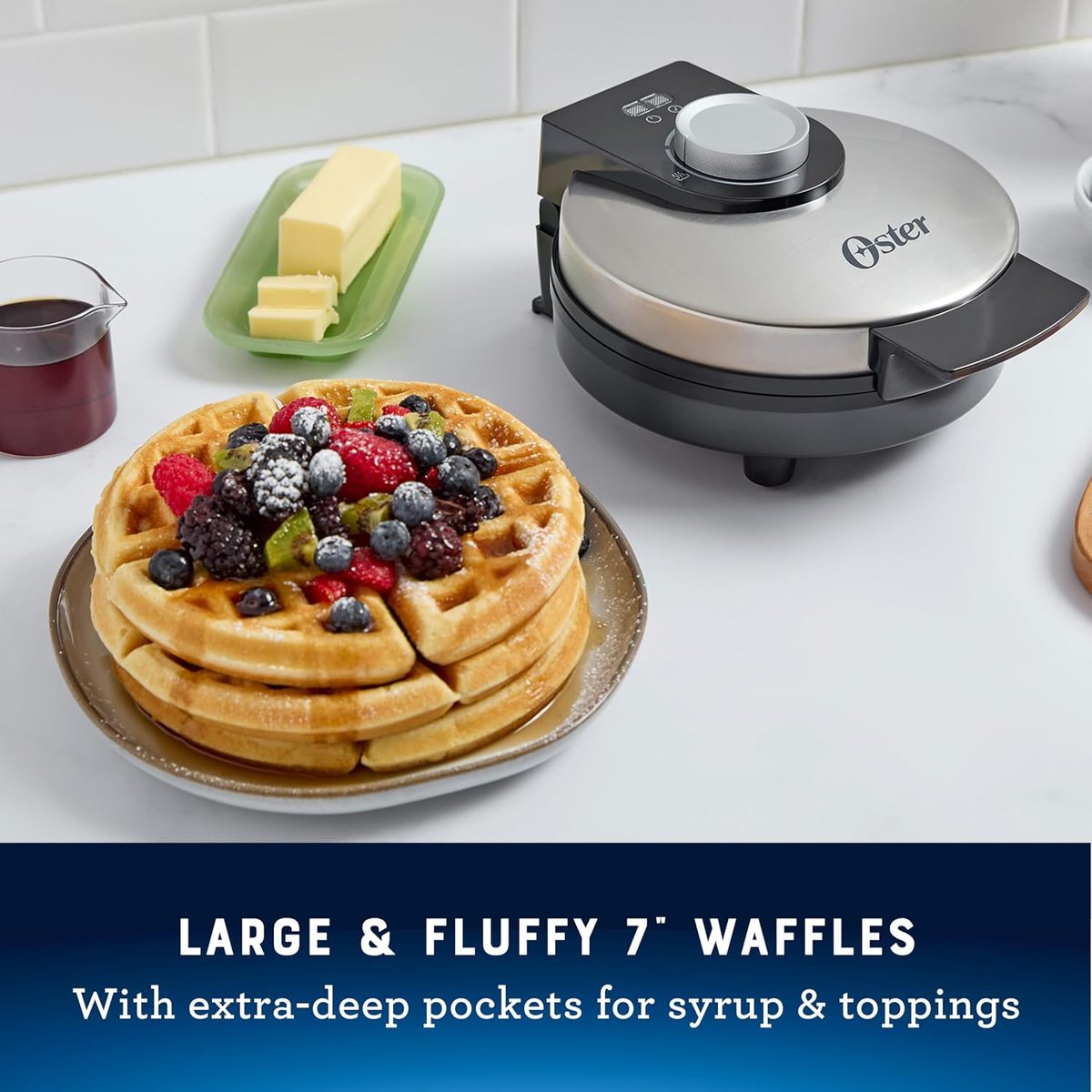  Build Quality & Design Details: Inspecting the materials, ergonomics, and finish of the Oster Nonstick Belgian Waffle Maker