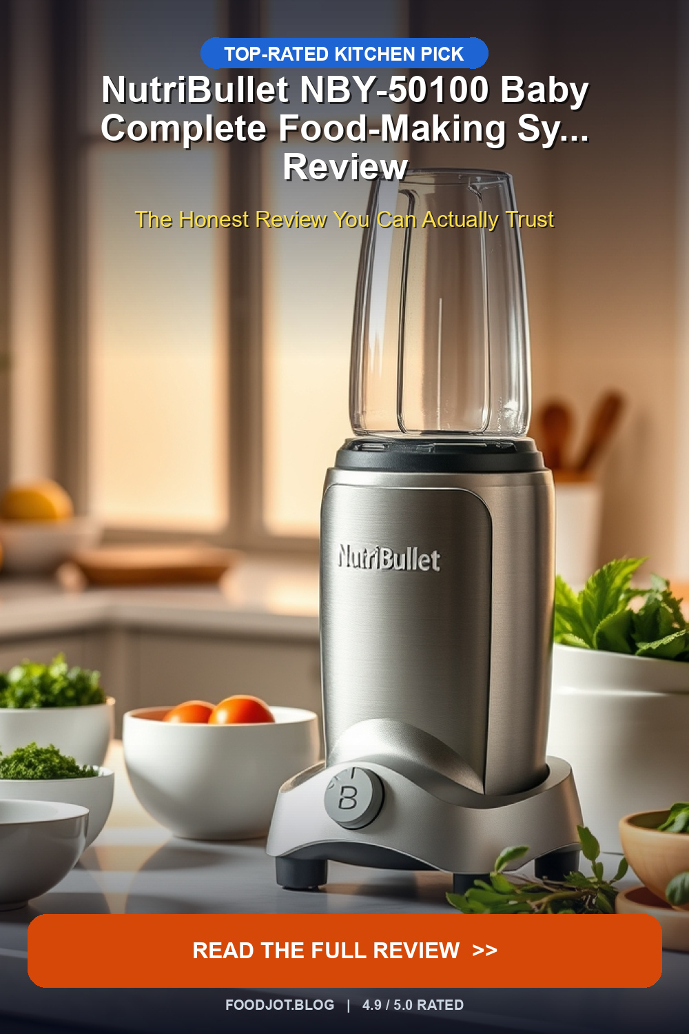 NutriBullet NBY-50100 Baby Complete Food-Making Sy... - Pinterest Pin