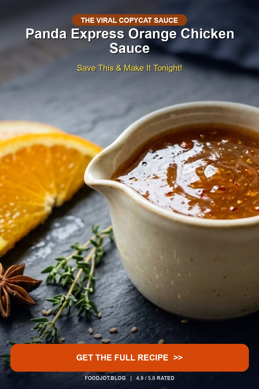 Panda Express Orange Chicken Sauce — Why the Bottl... - Pinterest Pin