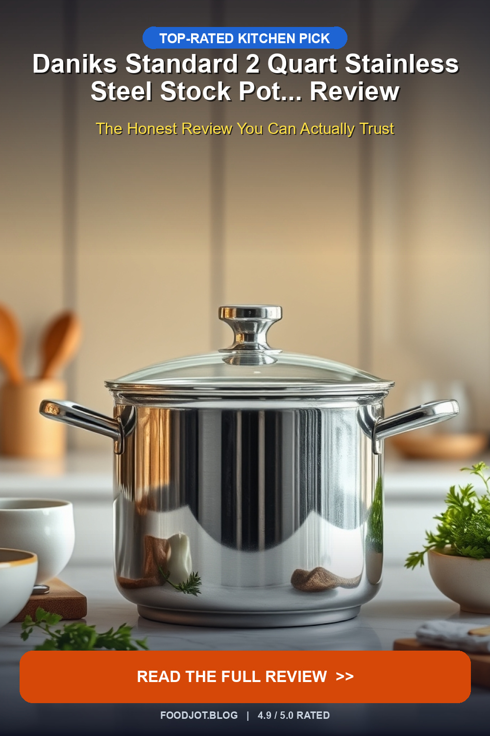 Daniks Standard 2 Quart Stainless Steel Stock Pot.... - Pinterest Pin