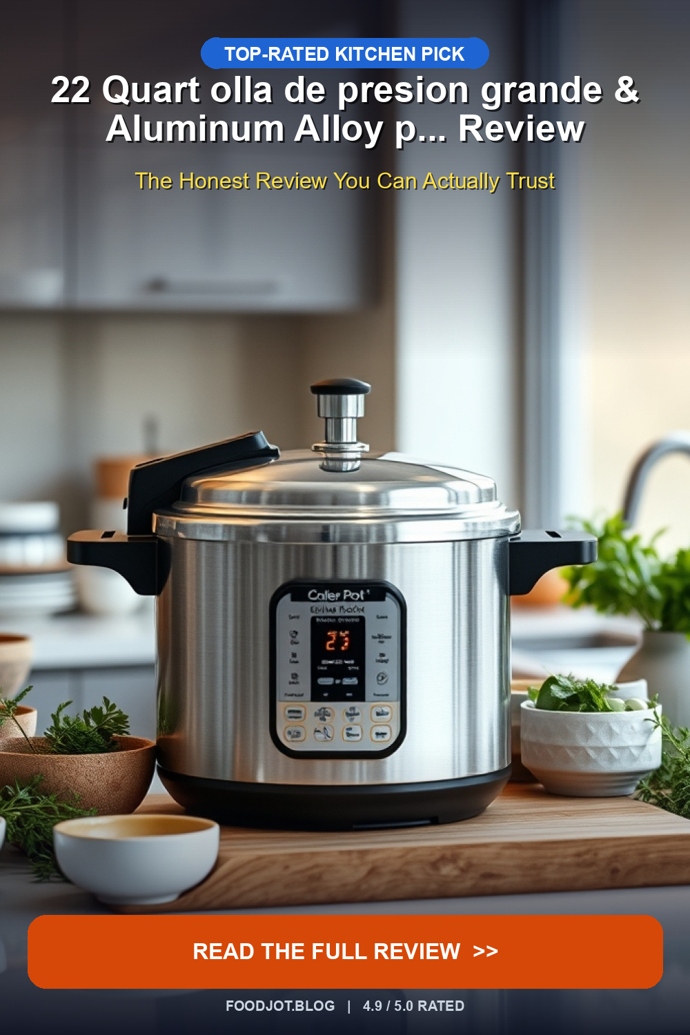 22 Quart olla de presion grande & Aluminum All... - Pinterest Pin