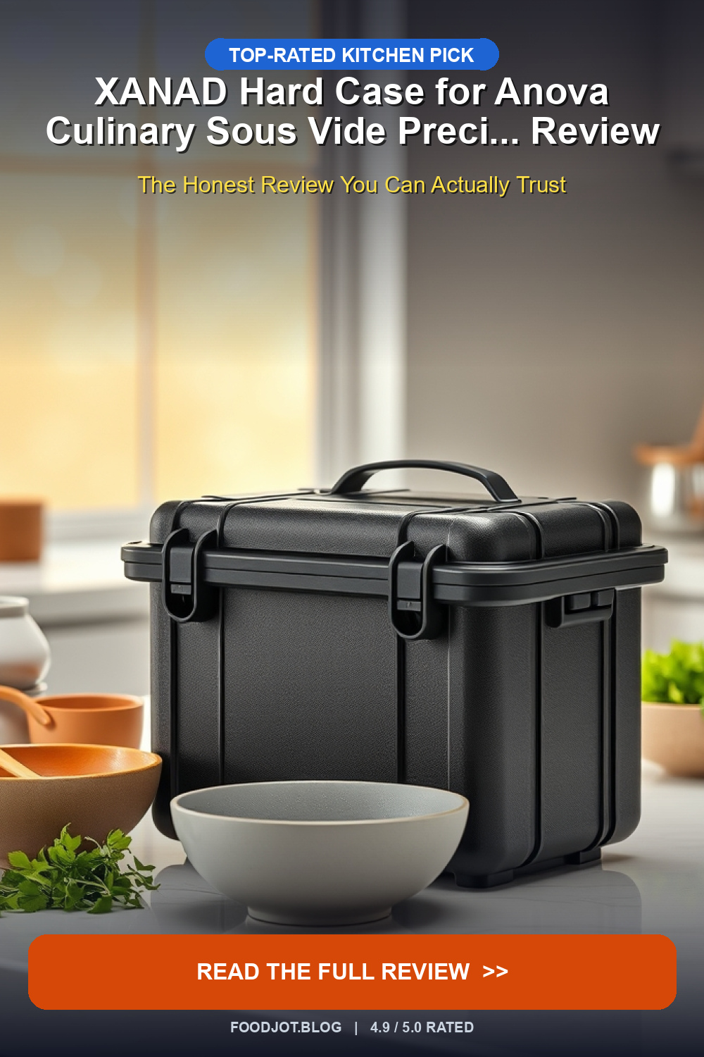 XANAD Hard Case for Anova Culinary Sous Vide Preci... - Pinterest Pin