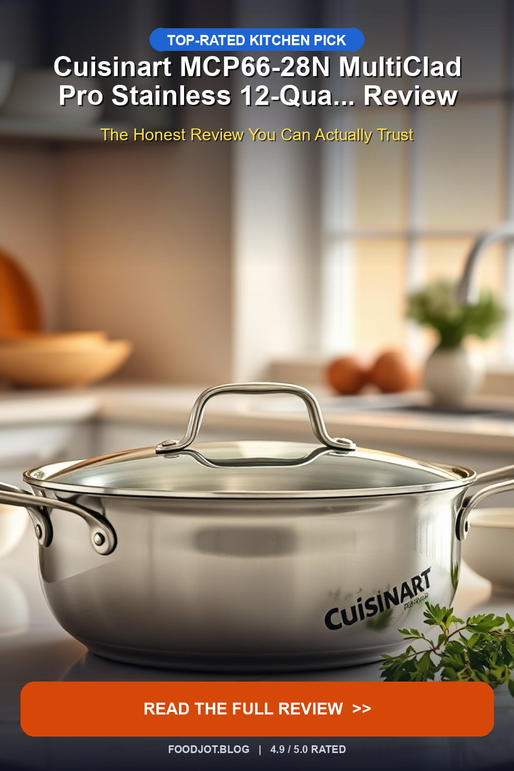 Cuisinart MCP66-28N MultiClad Pro Stainless 12-Qua... - Pinterest Pin