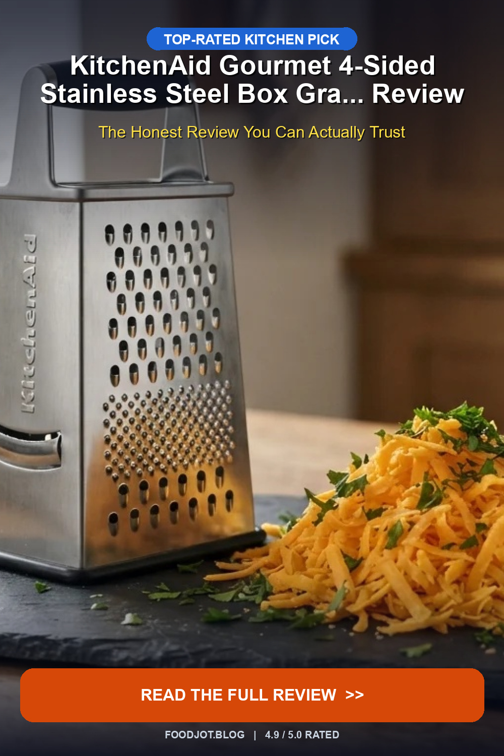 KitchenAid Gourmet 4-Sided Stainless Steel Box Gra... - Pinterest Pin