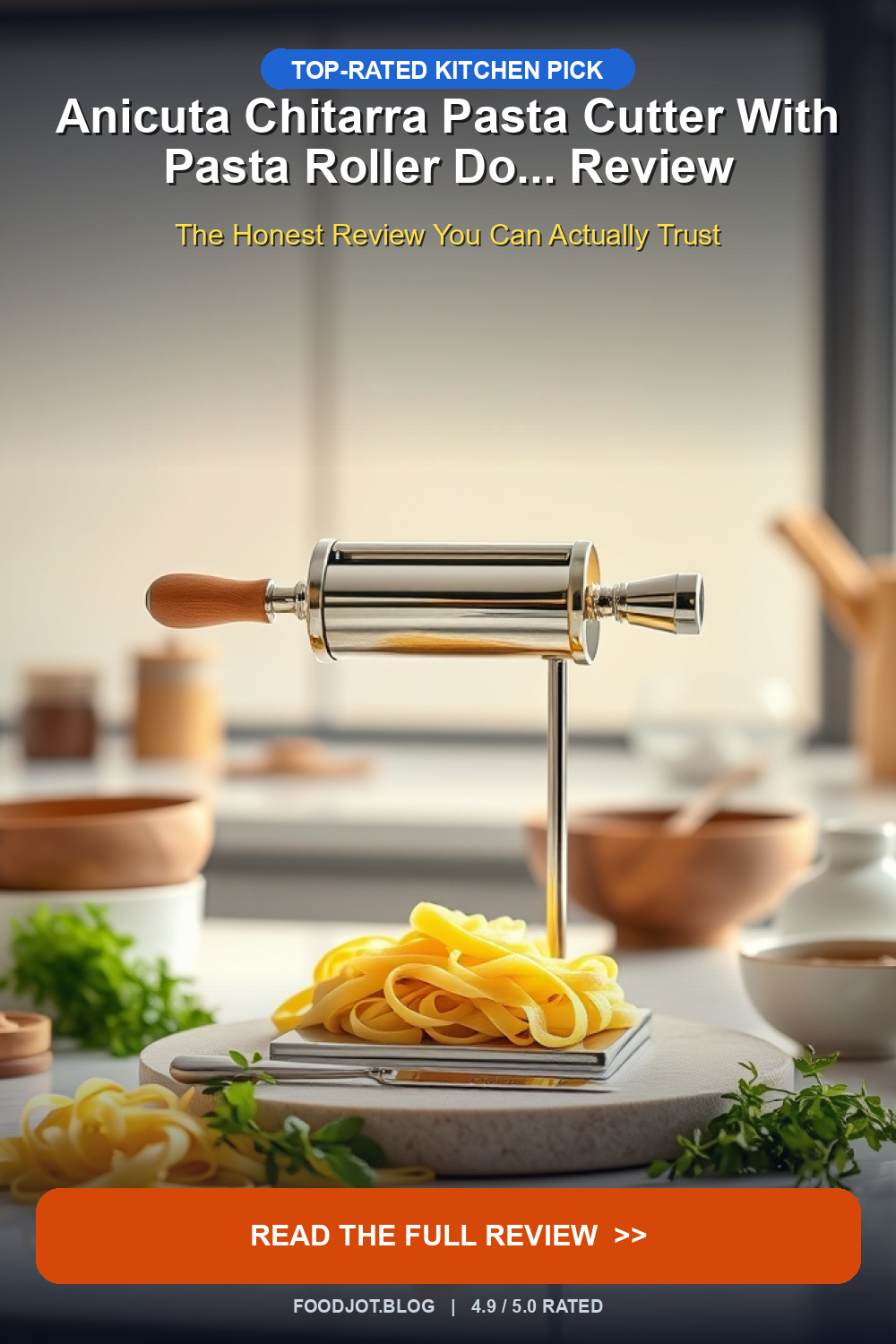 Anicuta Chitarra Pasta Cutter With Pasta Roller Do... - Pinterest Pin