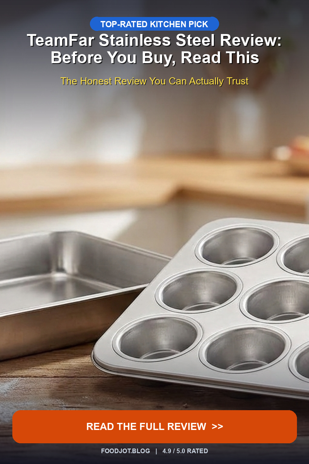 TeamFar Stainless Steel Review - Pinterest Pin