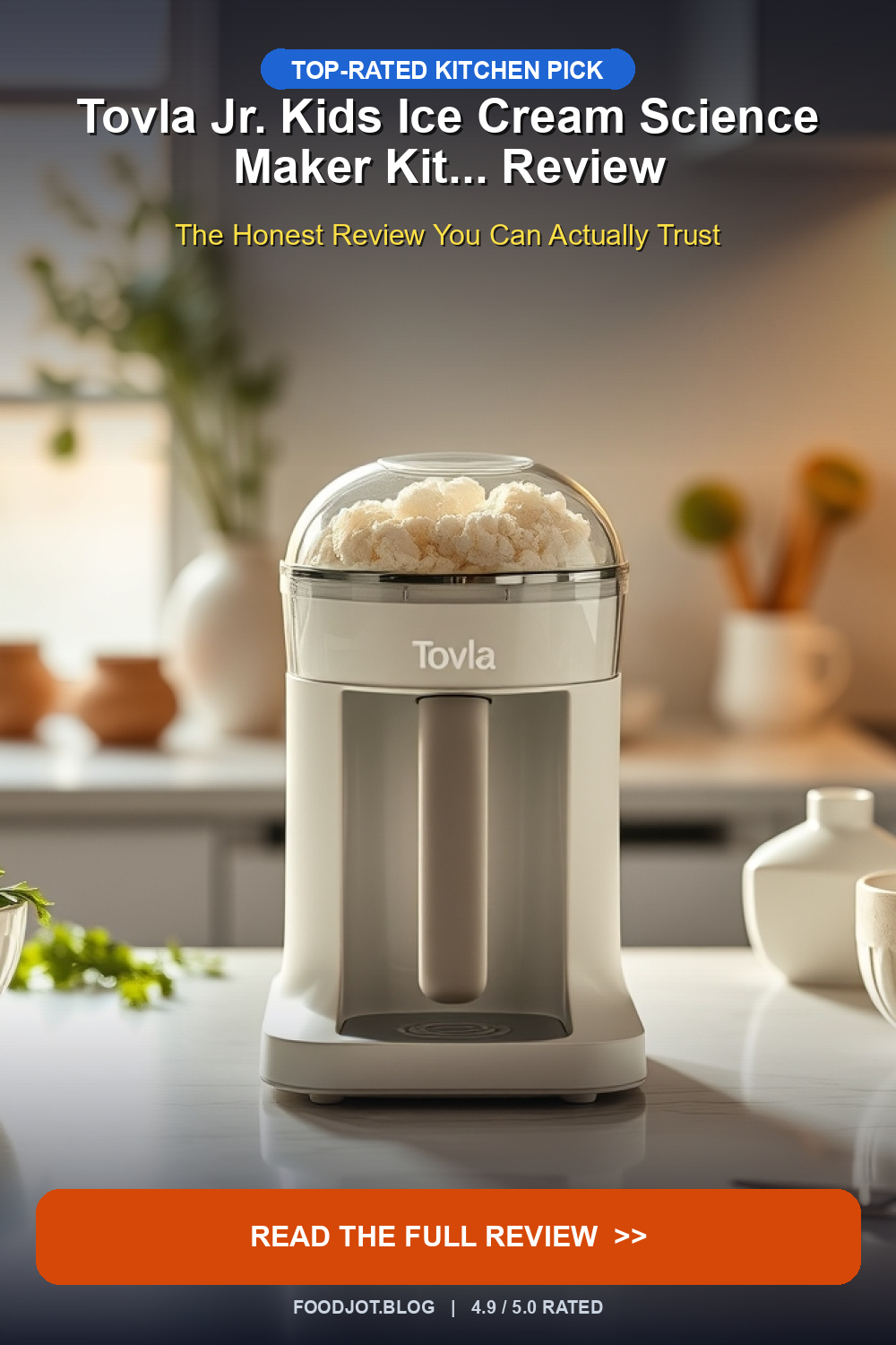 Tovla Jr. Kids Ice Cream Science Maker Kit... Revi... - Pinterest Pin