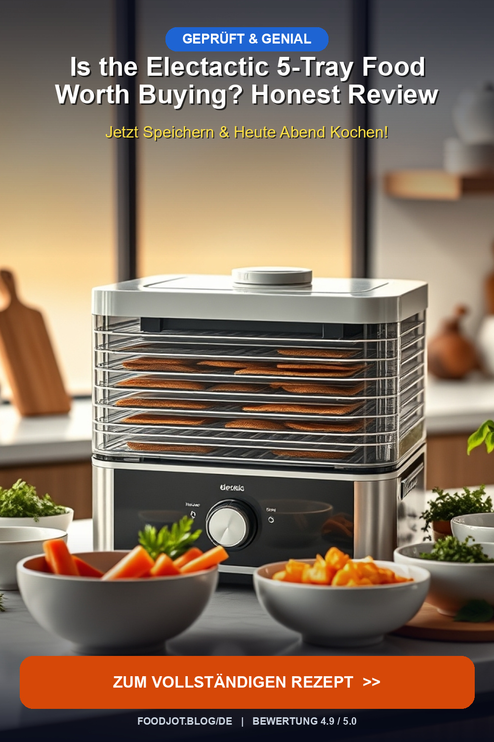 Is the Electactic 5-Tray Food Worth Buying? Honest... - Pinterest Pin