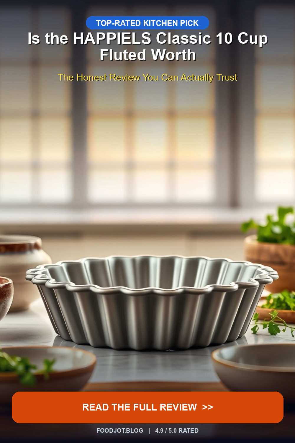 Is the HAPPIELS Classic 10 Cup Fluted Worth Buying... - Pinterest Pin