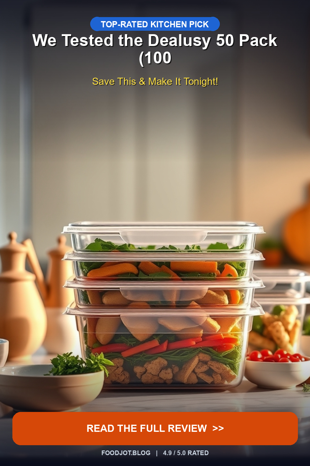 We Tested the Dealusy 50 Pack (100-Piece) 24 - Hon... - Pinterest Pin