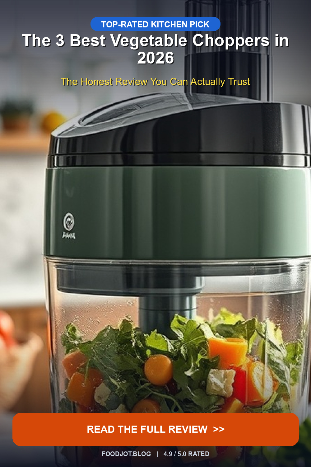 The 3 Best Vegetable Choppers in 2026 - Pinterest Pin